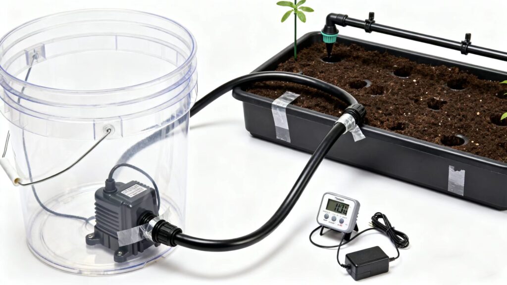 5 Gallon Bucket Hydroponic System Setup Guide