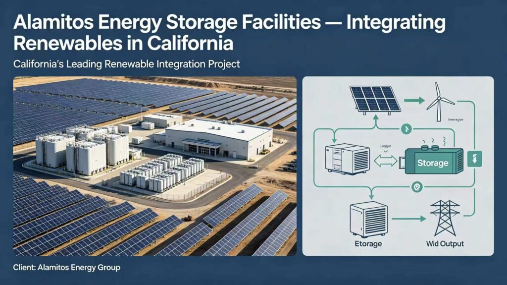 Alamitos Energy Storage Facilities — Integrating Renewables in California